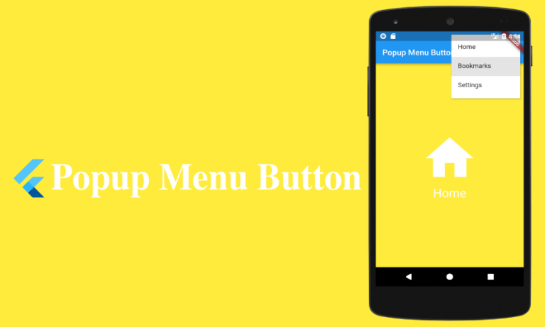 flutter popup menu button tutorial