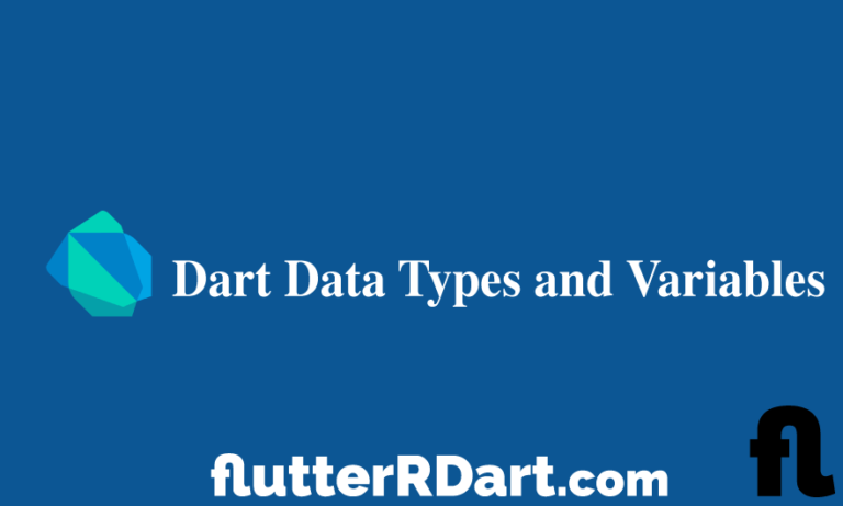 data types and variables in dart