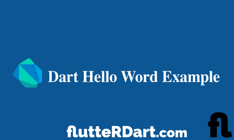 code dart hello world