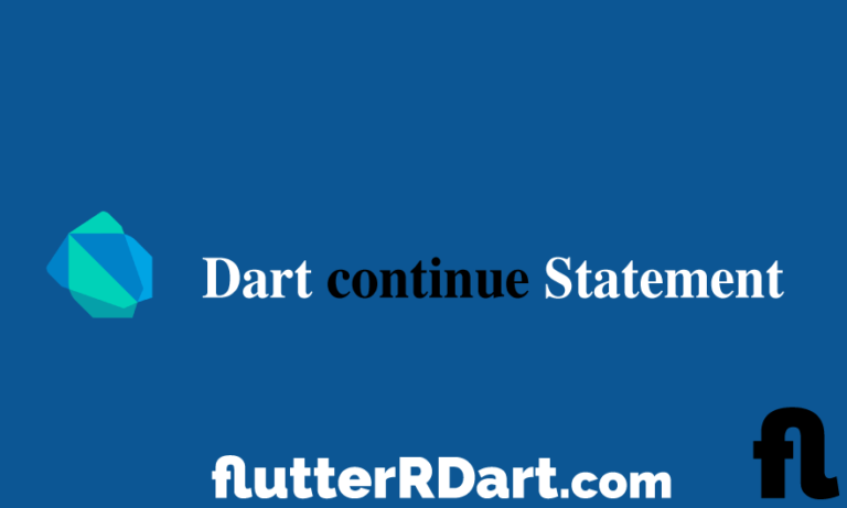 dart continue keyword