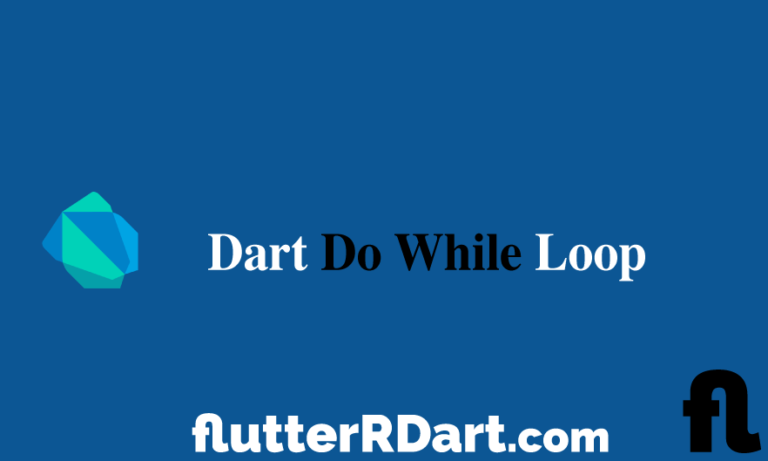 do while loop in dart tutorial